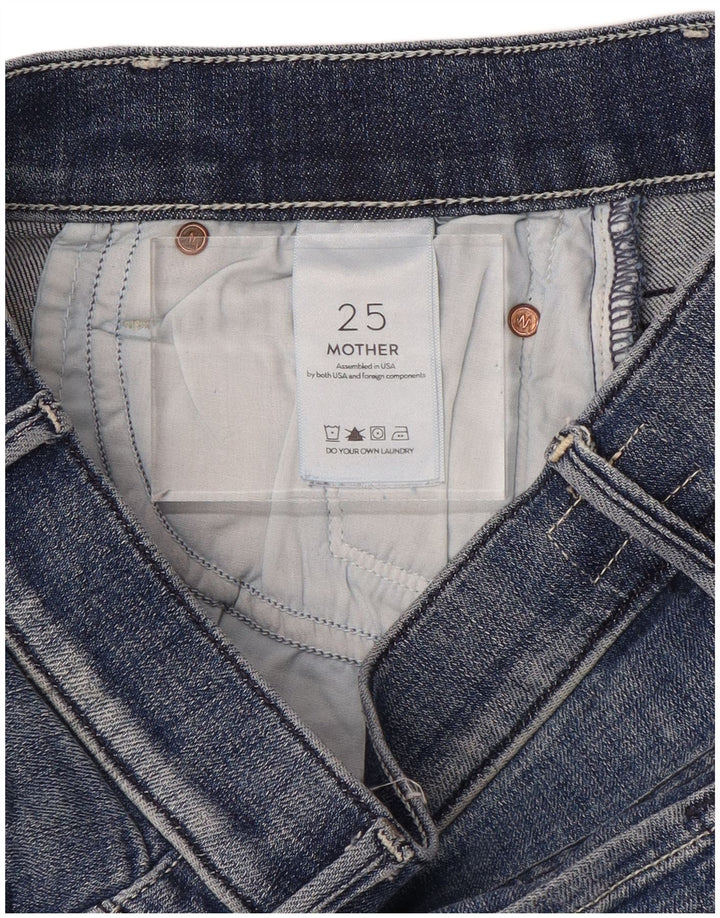 Jupe en jean pour femme Mother W25 XS Bleu