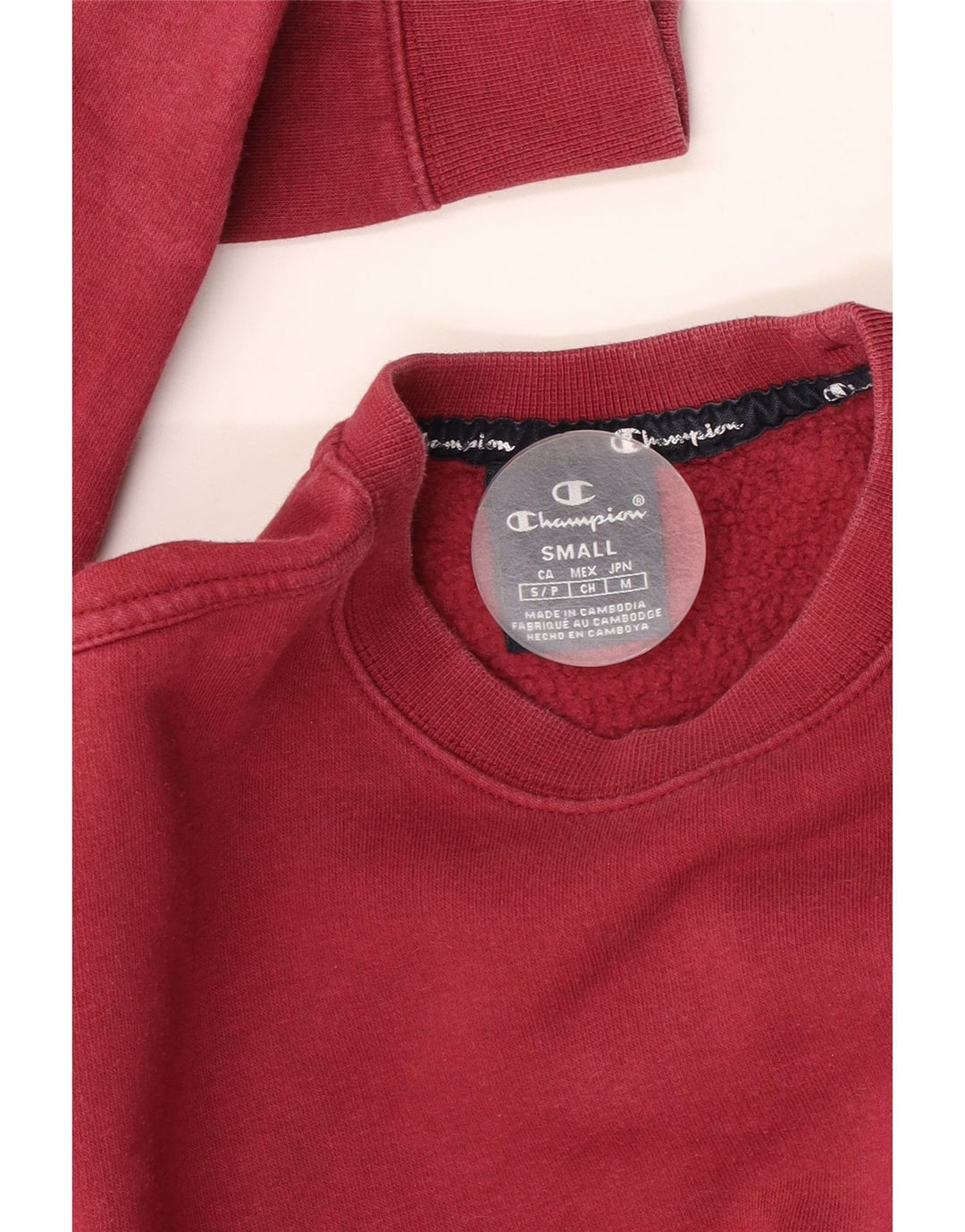 Champion Sweat-Shirt Homme Petit Bordeaux