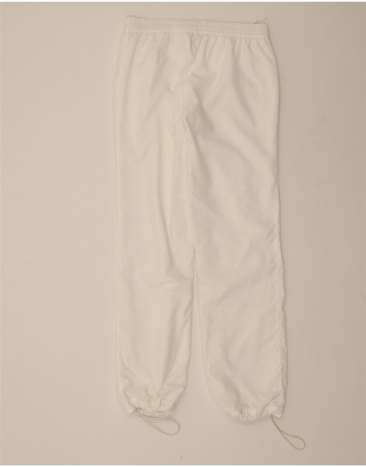 PUMA Womens Tracksuit Trousers Joggers UK 14 Medium White Polyester Vintage Puma and Second-Hand Puma from Messina Hembry 