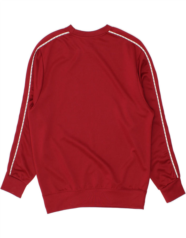 NIKE Mens Graphic Sweatshirt Jumper Small Red Polyester Vintage Nike and Second-Hand Nike from Messina Hembry 