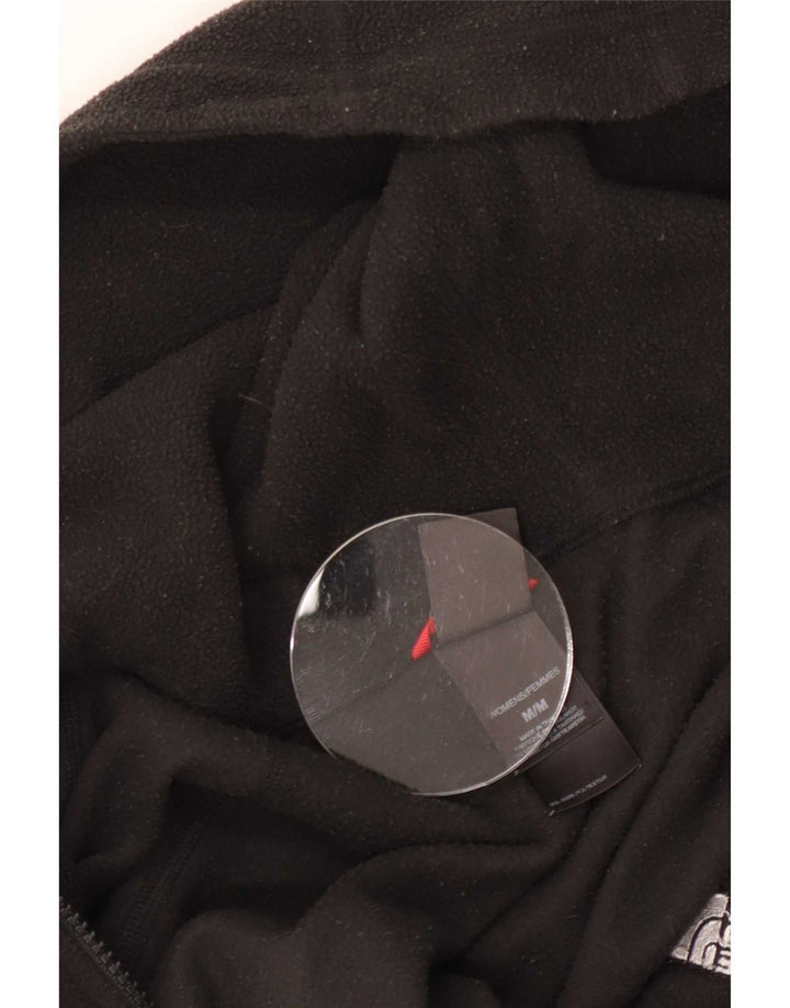 The North Face Veste polaire à capuche pour femme UK 12 Medium Noir Polyester