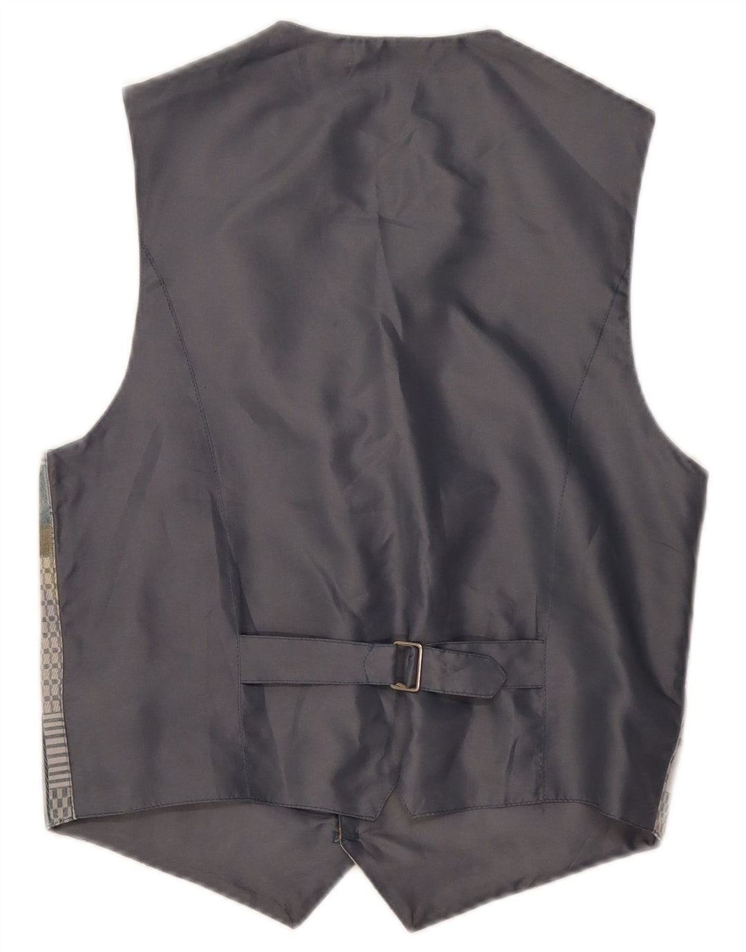 gilet homme vintage petit gris géométrique