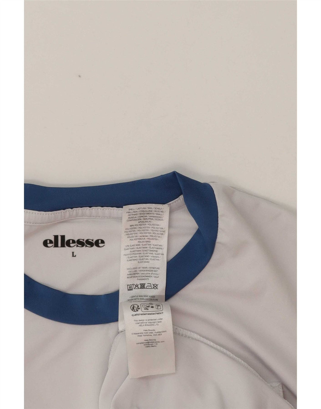 Ellesse T-Shirt Homme Grand Blanc Polyester