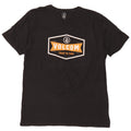 Volcom T-shirt graphique pour hommes, grand, noir, coton