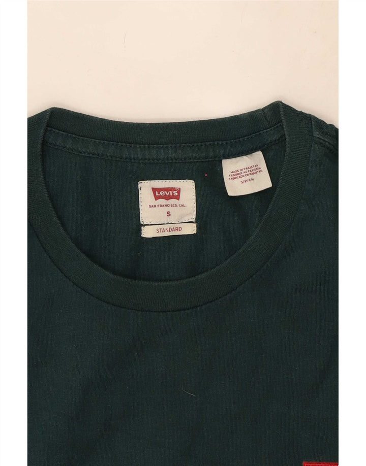 Levi's Tee-Shirt Coupe Standard Homme Vert Small