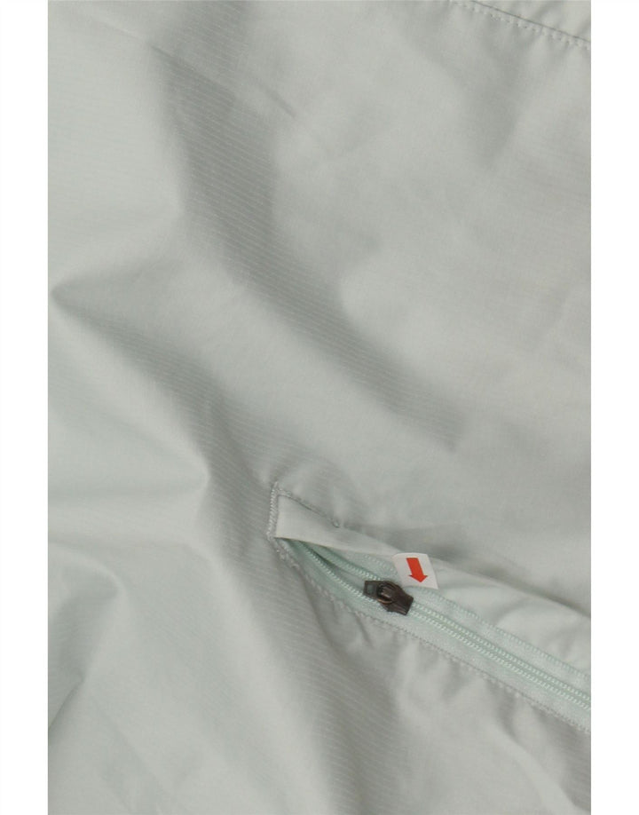 ADIDAS Veste de survêtement pour femme UK 14 Large Turquoise Polyester