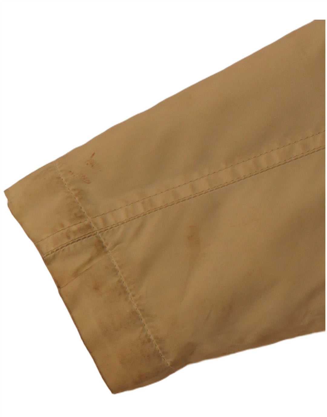 VINTAGE Veste utilitaire femme UK 16 Grand Beige Colourblock