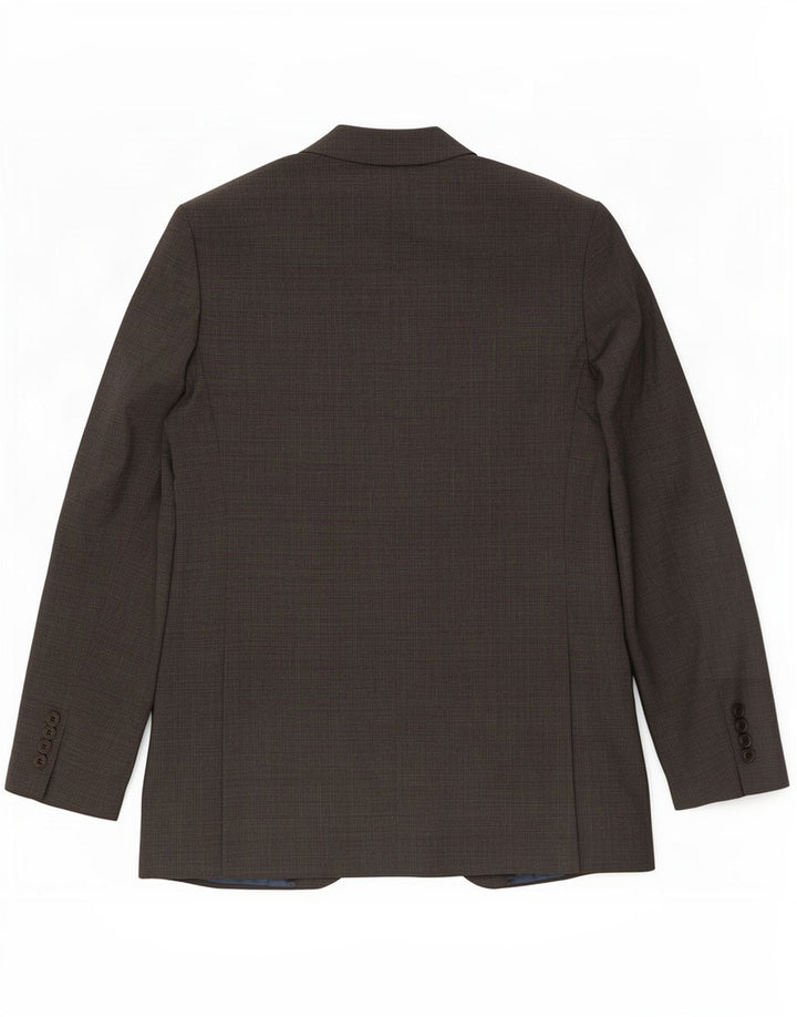 Marks & Spencer Veste blazer à 2 boutons pour homme UK 40 laine gris moyen