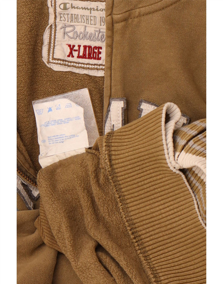 CHAMPION Veste de survêtement Rochester Graphic pour femme UK 18 XL Beige