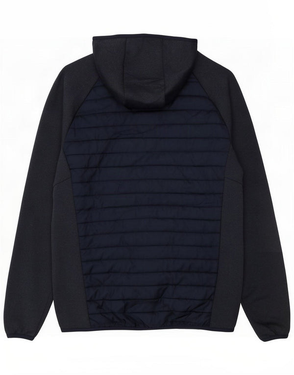 Jack & Jones Veste matelassée à capuche pour homme UK 40 Large Navy Blue