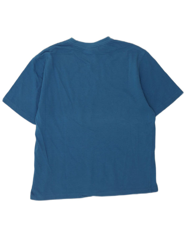 Lacoste T-Shirt Homme Top Taille 5 Grand Bleu Coton