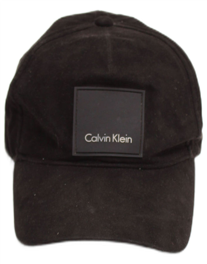 Calvin Klein Casquette de baseball graphique pour homme Taille unique Noir Polyester