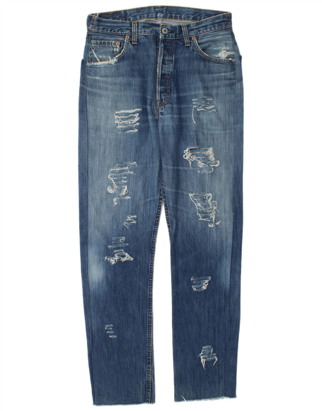 Levi's Jean Droit 501 Femme Bleu W34 L30