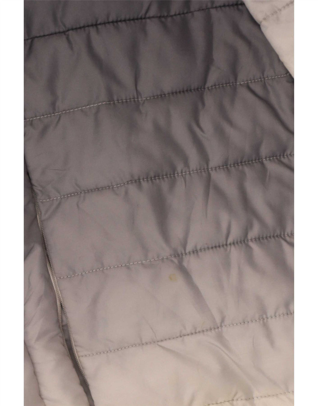 Ellesse Veste matelassée à capuche pour femme UK 14 Medium Navy Blue Colourblock