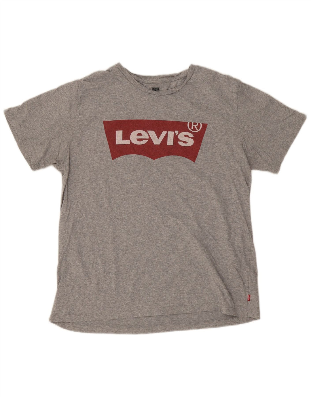 Levi's T-Shirt Graphique Femme UK 16 Large Gris