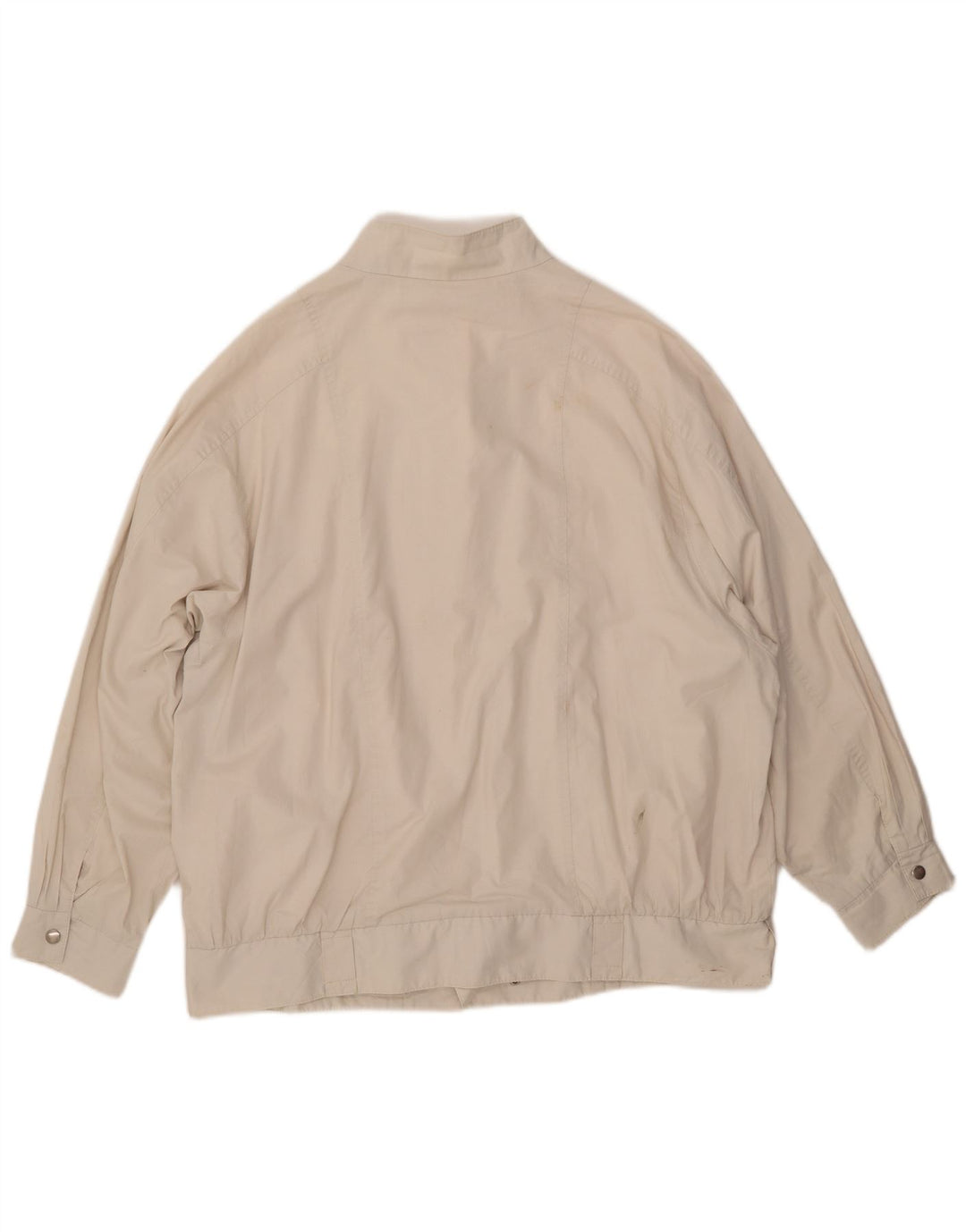 NINO Veste bomber surdimensionnée pour femme UK 20 2XL Coton beige