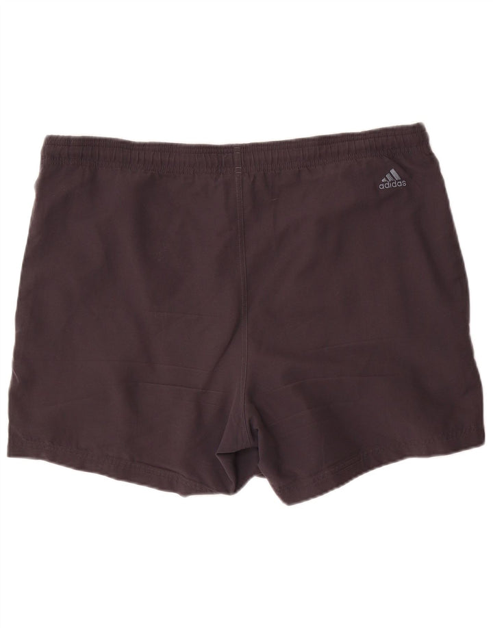 Adidas Short de sport pour homme Large Noir Polyester