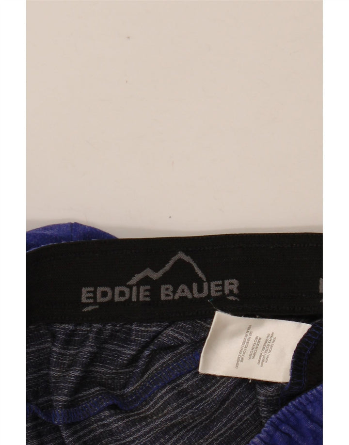 EDDIE BAUER Short de sport pour hommes, petite rayonne bleue
