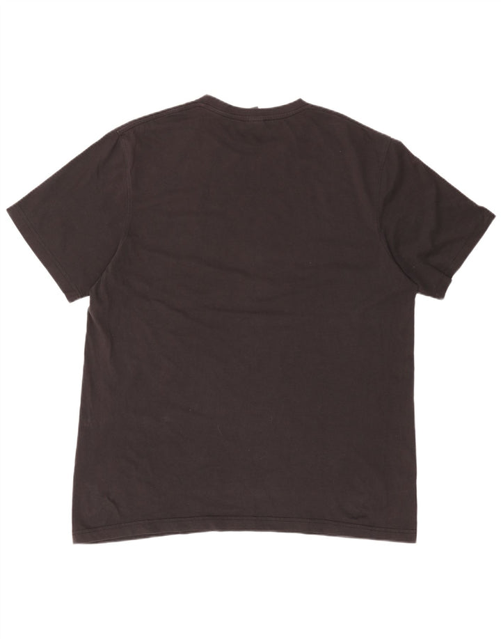 Rip Curl T-Shirt Graphique Homme Top XL Noir Coton