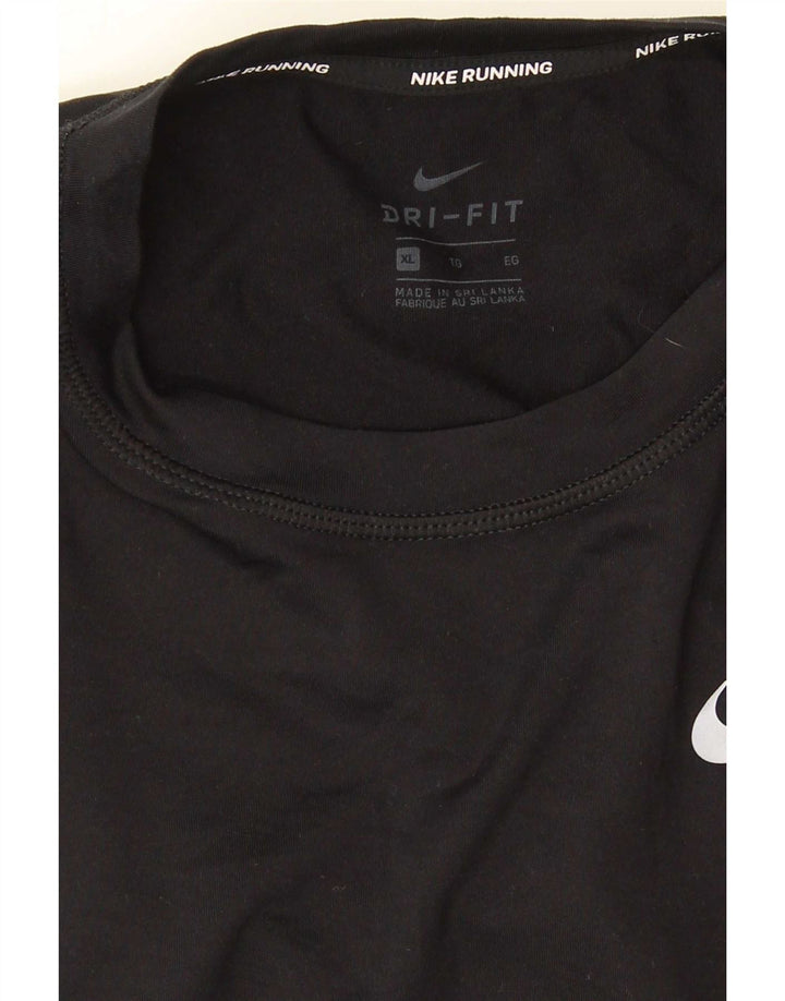 Nike Haut Dri Fit à manches longues pour homme XL Noir