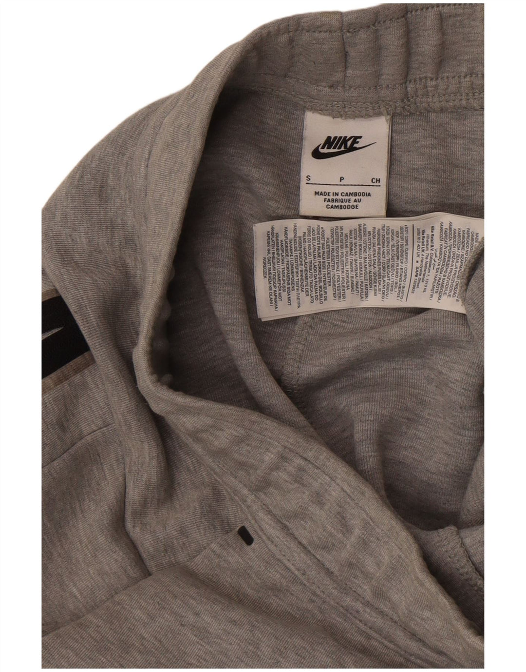 Nike Pantalon de survêtement pour homme en coton gris Taille S