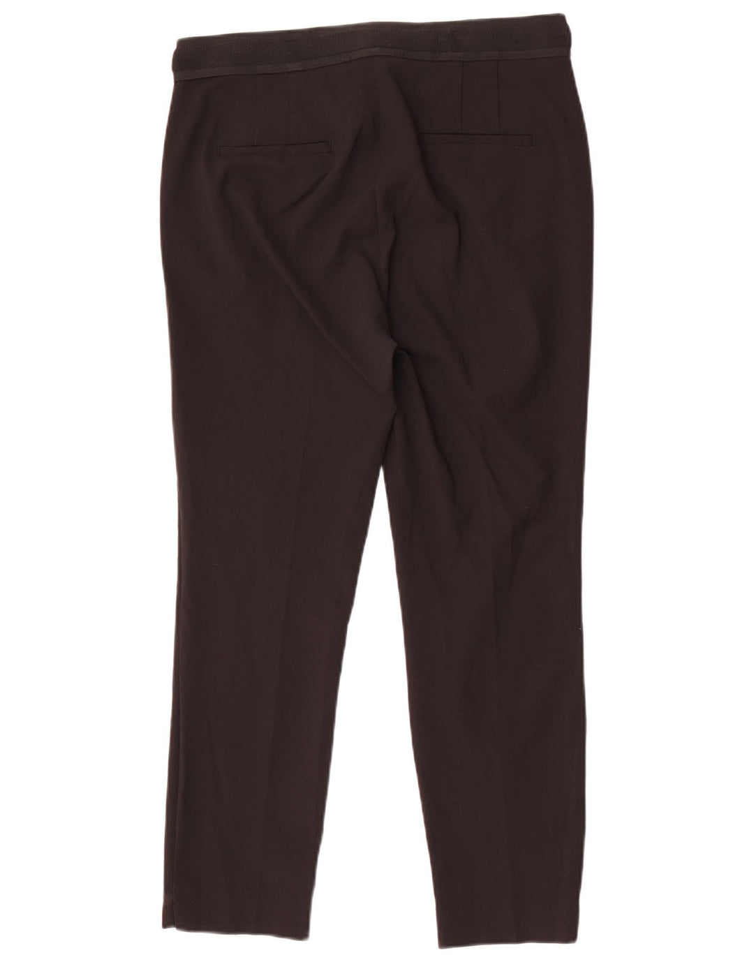 Pantalon Chino Slim Femme Zara Large W30 L27 Noir