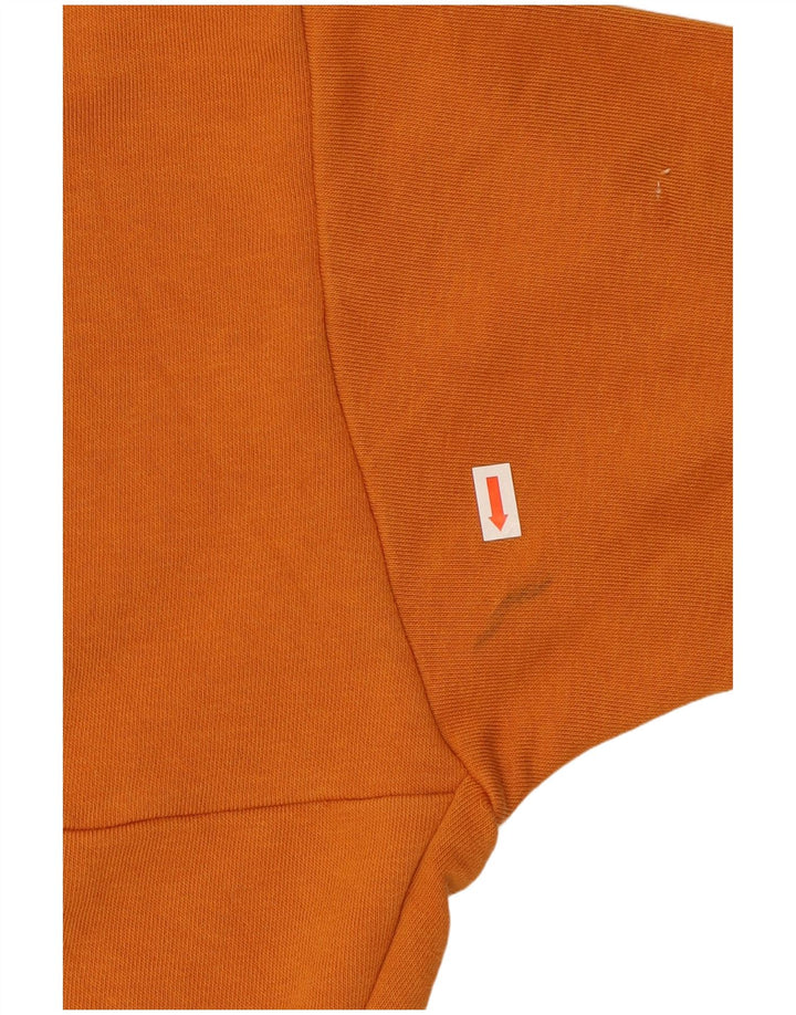 Nike Femme Dri Fit Graphic Sweat-shirt surdimensionné UK 10 Petit Orange