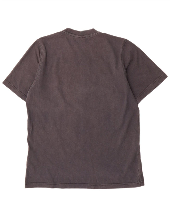 Adidas T-Shirt Graphique Homme Gris Moyen Coton