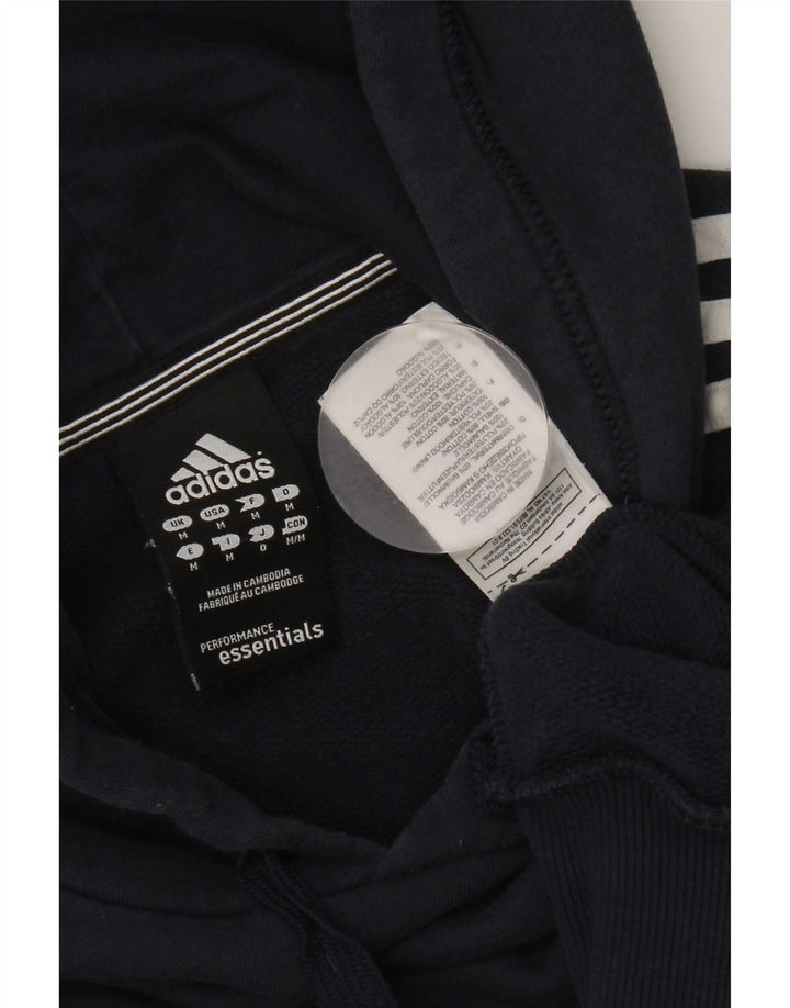ADIDAS Pull à capuche pour homme en coton bleu marine moyen
