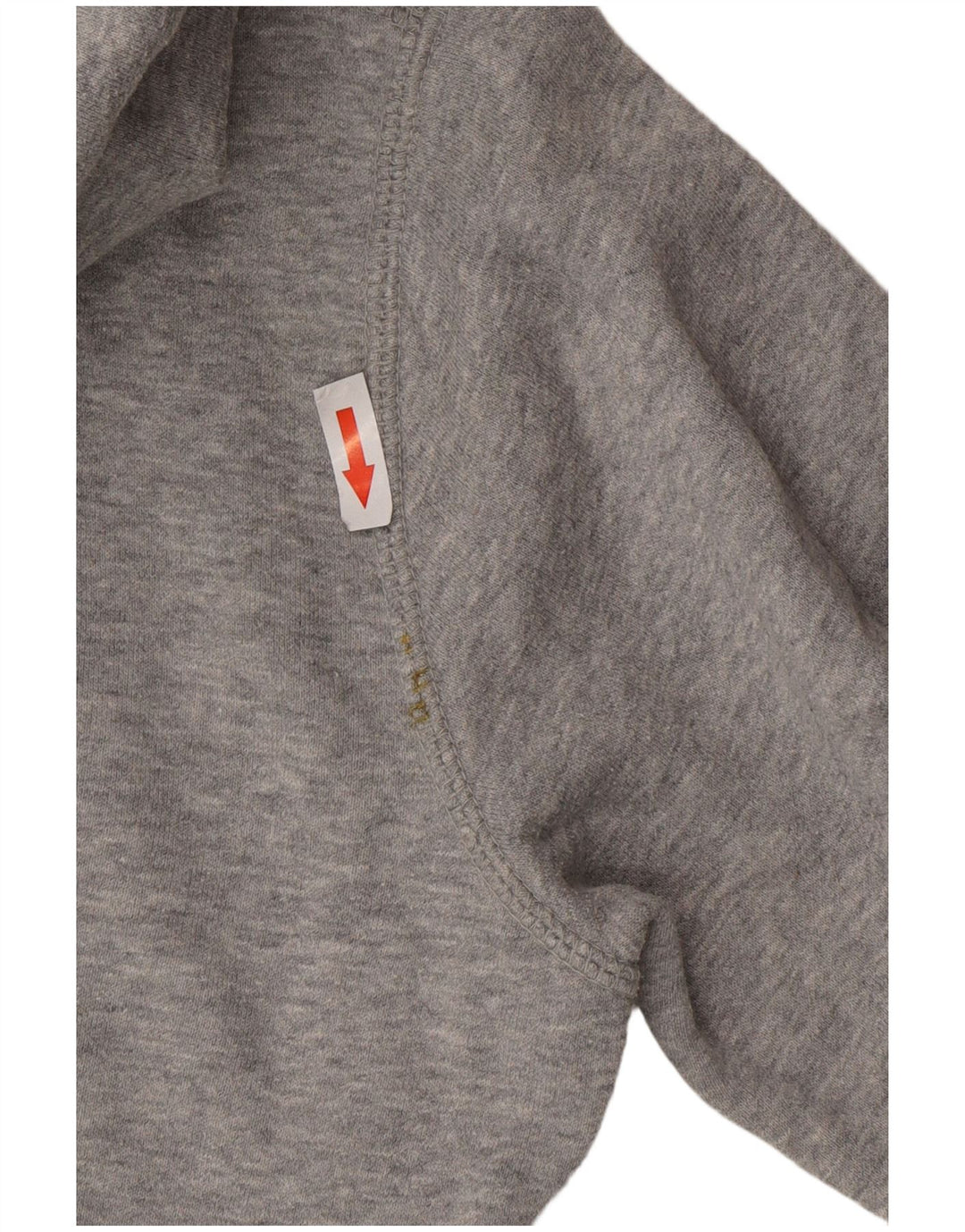 Nike Pull à capuche graphique en coton gris moyen pour homme