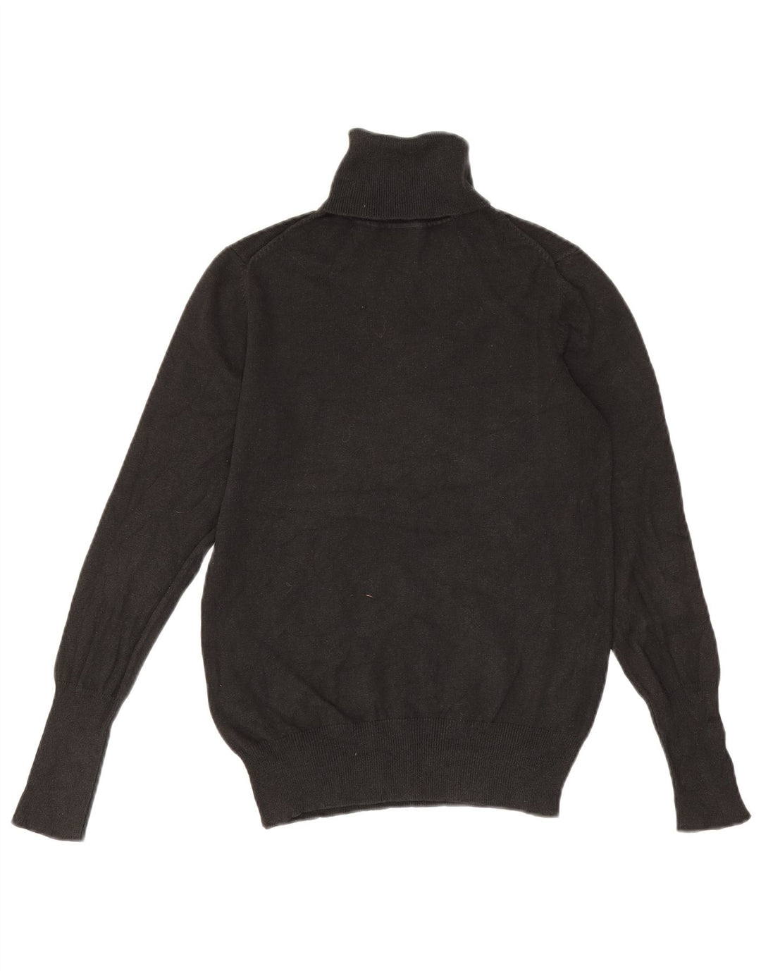 Zara Pull col roulé pour femme UK 14 Large Noir
