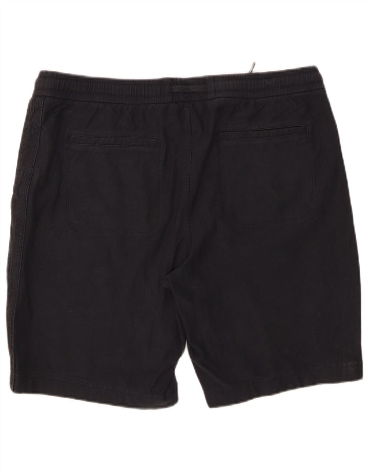 ATHLETA Short décontracté pour homme Large W34 Bleu marine en coton