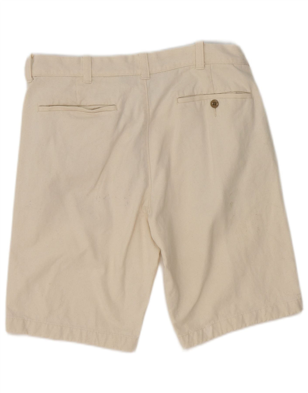 J. Crew Short Chino Stanton W31 Homme Blanc cassé Moyen en Coton