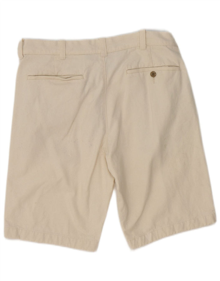 J. Crew Short Chino Stanton W31 Homme Blanc cassé Moyen en Coton