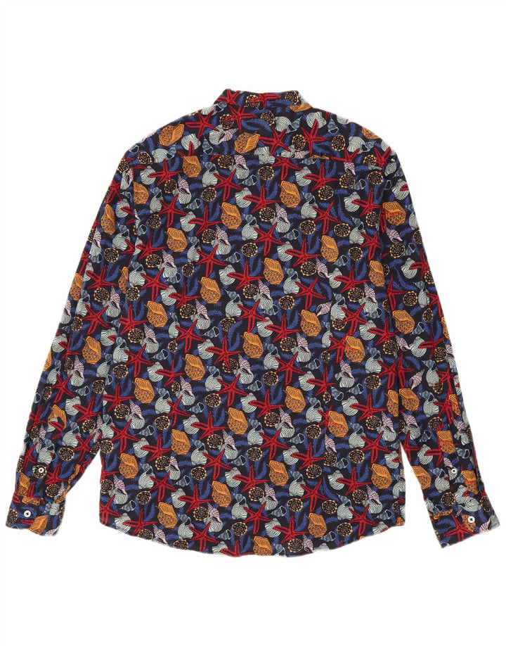 Bread & Buttons Chemise Homme XL Coton Imprimé Animal Multicolore
