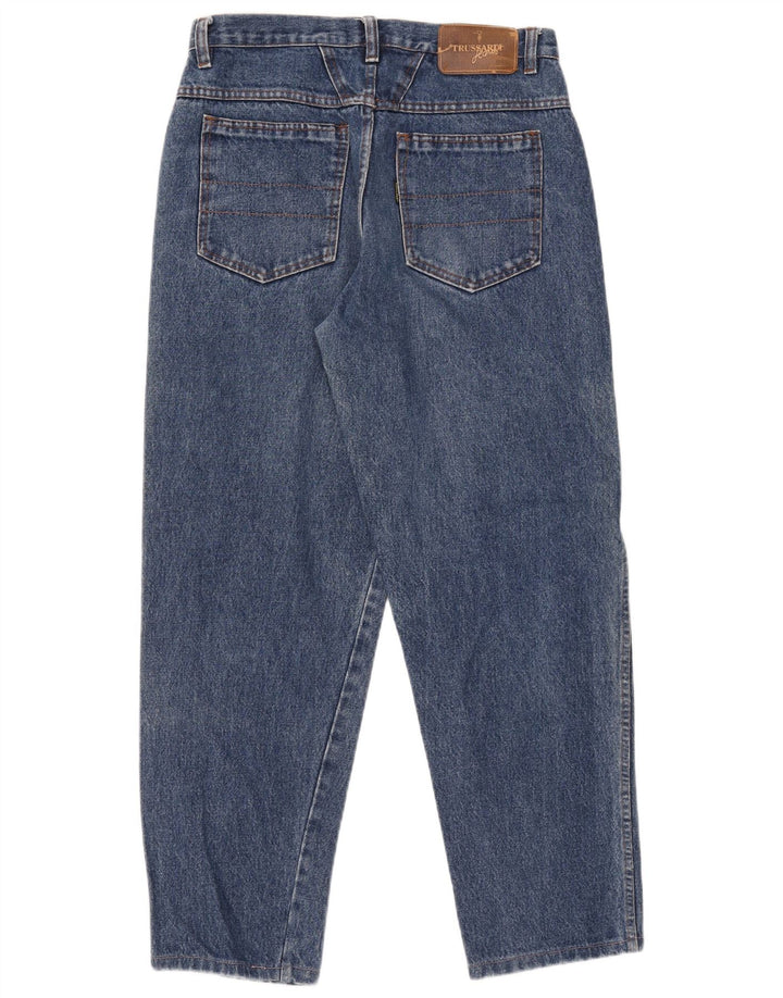Femme Trussardi Jean Fuselé W30 L29 Bleu