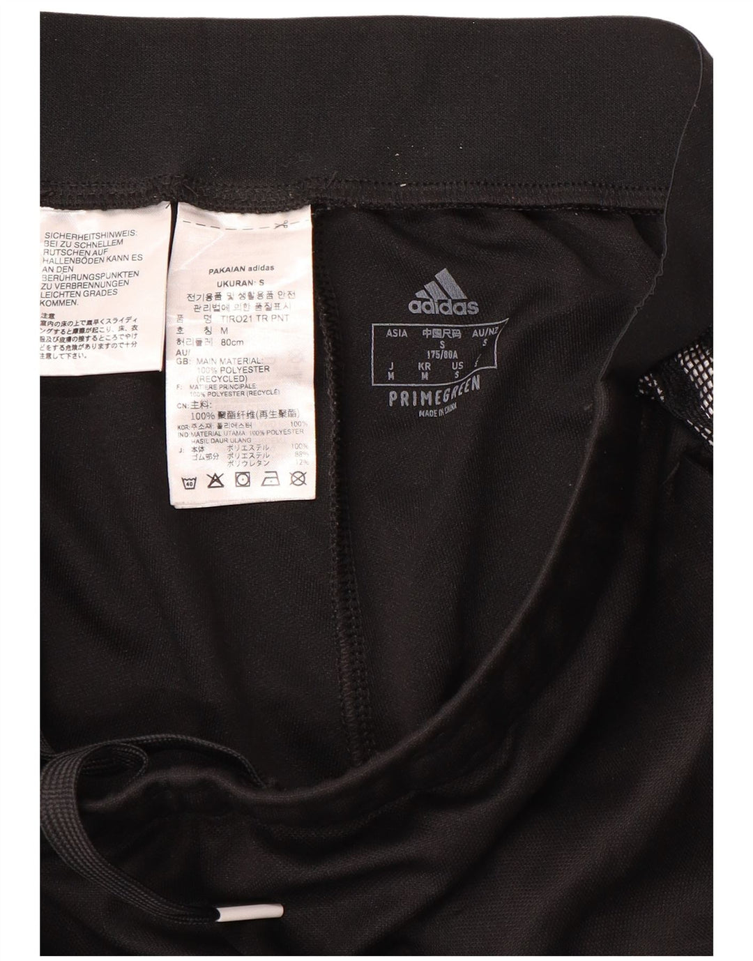 Adidas Pantalon de survêtement Aeroready pour femme UK 14 Medium Noir Polyester