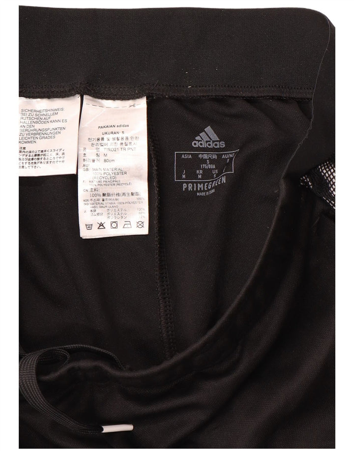 Adidas Pantalon de survêtement Aeroready pour femme UK 14 Medium Noir Polyester