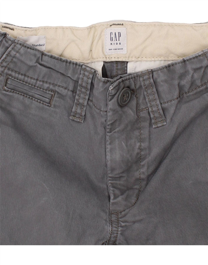 GAP Boys Regular Chino Trousers 4-5 Years W22 L17  Grey Cotton Vintage Gap and Second-Hand Gap from Messina Hembry 