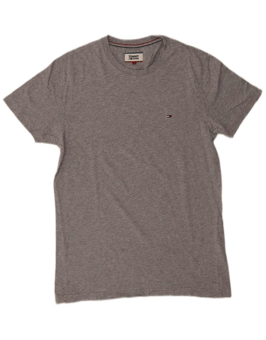 Tommy Hilfiger T-Shirt Homme Petit Gris Coton