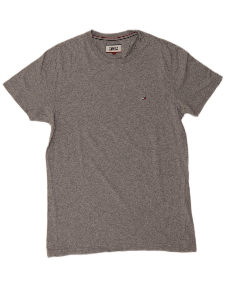 Tommy Hilfiger T-Shirt Homme Petit Gris Coton