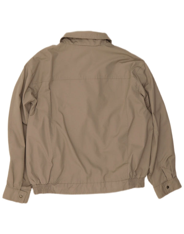 C & A Veste Bomber Homme UK 40 Large Gris Polyester