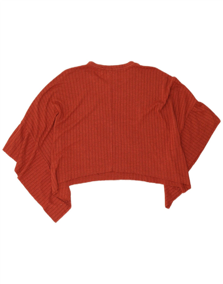 Zara Femme Trafaluc Tunique Oversize Asymétrique UK 14 Marron Moyen