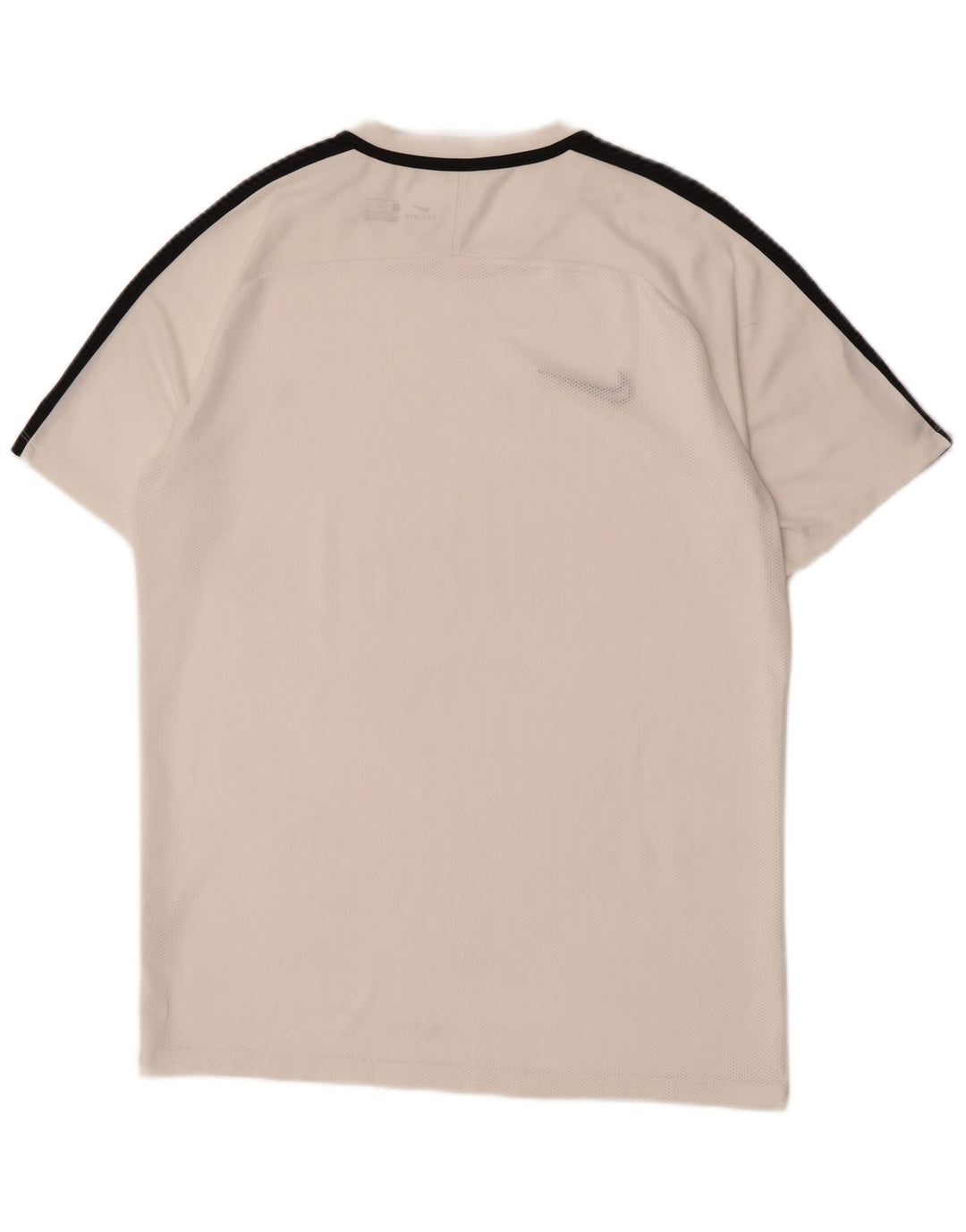 Nike Hommes Dri Fit T-Shirt Haut Large Blanc Colorblock Polyester