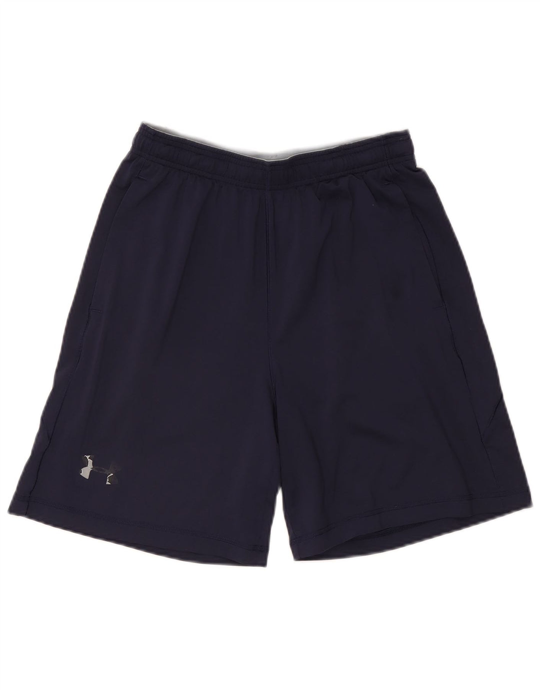 Under Armour Short de Sport Heat Gear Homme Bleu Marine Moyen Polyester