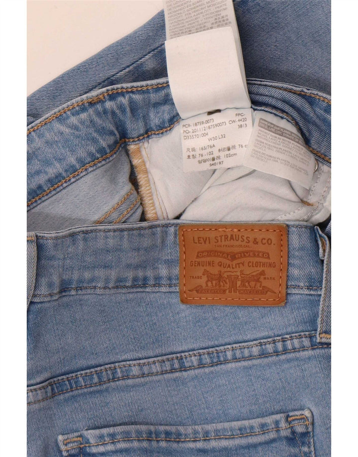 Levi's Jean Bootcut Taille Haute 725 Femme W30 L32 Bleu Lyocell