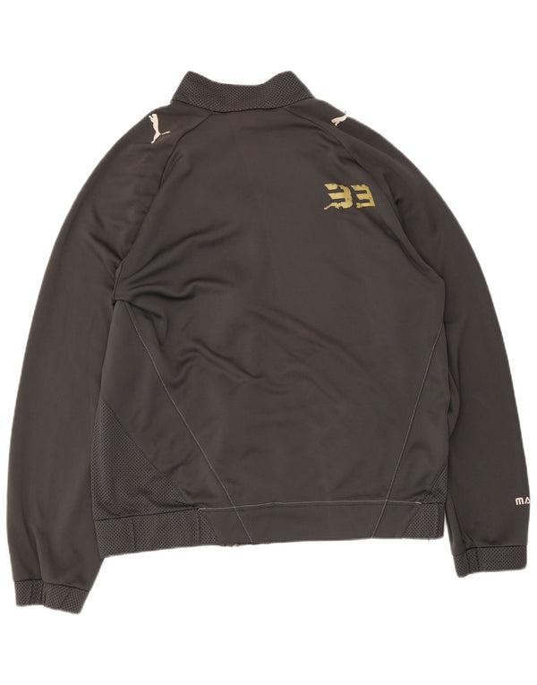 Puma Veste de Survêtement Graphique Homme XL Gris Polyester