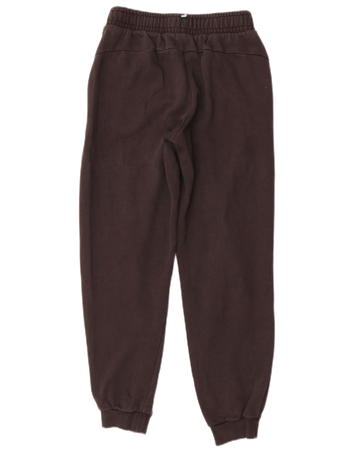 PUMA Pantalon de Survêtement Garçon 13-14 ans Noir Coton