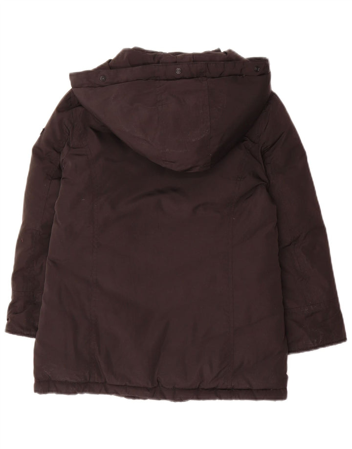 Woolrich Veste matelassée à capuche pour fille 5-6 ans Noir