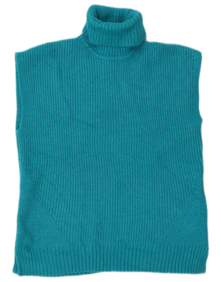 Marks & Spencer Débardeur Gilet Femme UK 16 Large Bleu Polyamide